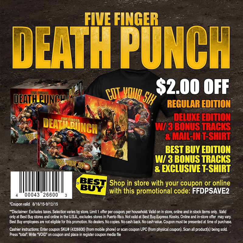 five finger death punch got your six getmetal